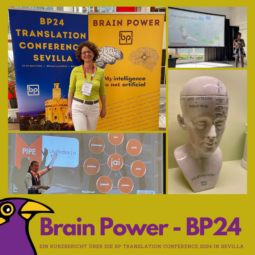 Birgit Hofmann bei der Best-Practices-Konferenz BP24 in Sevilla.